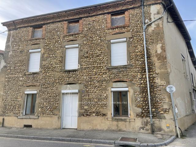 Authentique maison en pierre avec jardin au coeur du village
