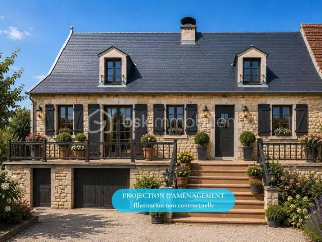 Authentique maison en pierre à réinventer – 110 m² – 4 chambres – Hautefort