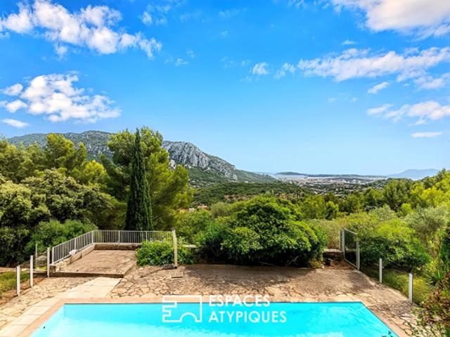 Authentique propriété du 19e siècle avec vue mer et parc privé