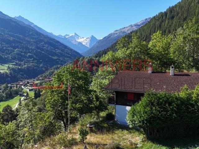 Authentisches Chalet mit Panoramablick im Val d’Anniviers