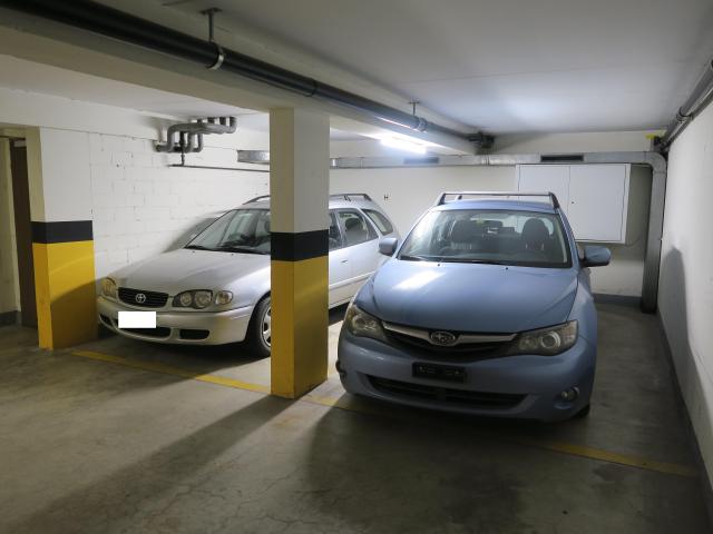 Autoeinstellplatz / Parking im Zentrum Visp / Viège, im 1. UG