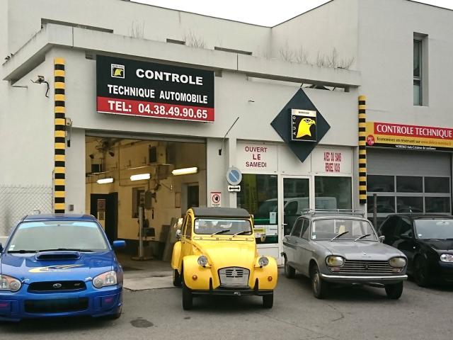 AV centre de contrôle technique auto