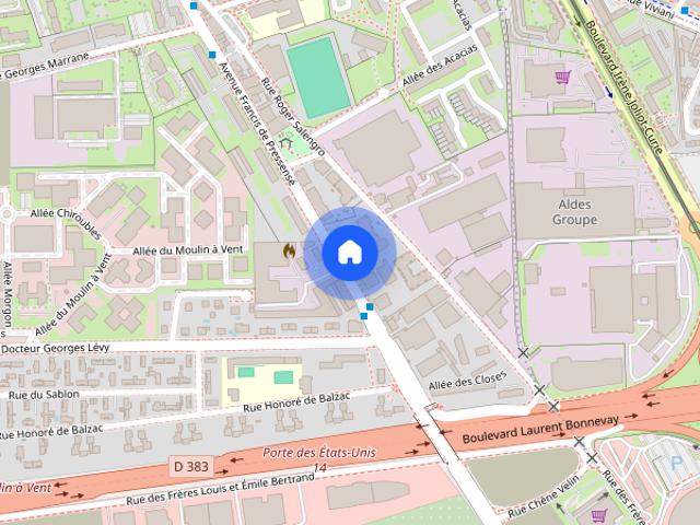 AV FRANCIS DE PRESSENSE 3E ETAGE PORTE DE GAUCHE