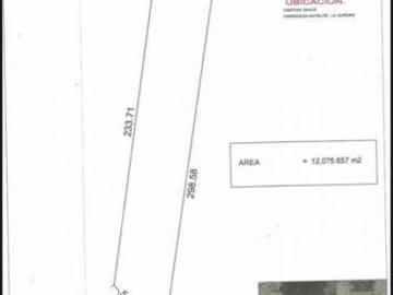 AV. LEON FEBRES CORDERO KM 13. Vendo terreno 12075