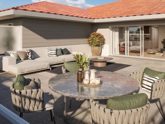 AVANT PREMIERE: MAGNIFIQUE DERNIER ETAGE T4 97m² + TERRASSE TROPEZIENNE 43m²