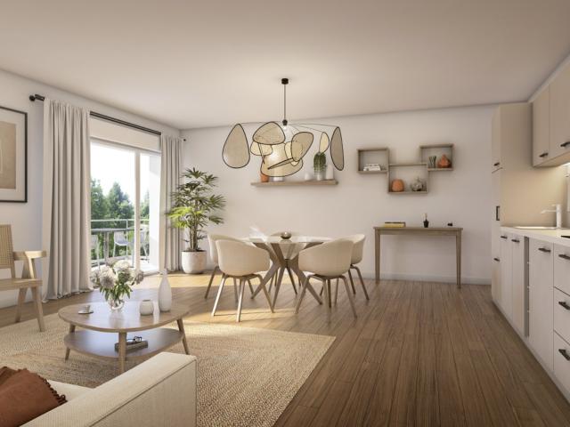AVANT SCÈNE Appartements neufs du T2 au T4 face au futur parc de Florange Centre