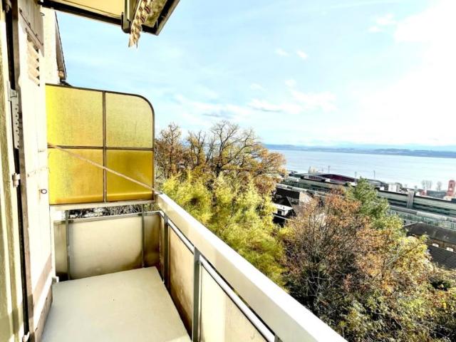 Avec vue sur le lac et les Alpes, magnifique appartement de 3,5 pièces