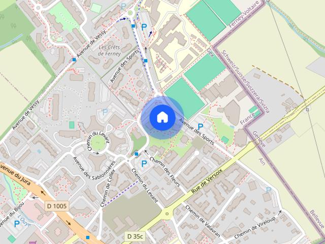 Avenue des Sports, Ferney Voltaire
