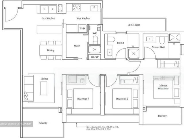 Avenue South Residence D3, Apartment