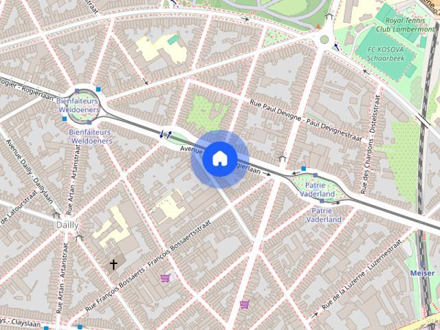Avenue Rogier, Schaerbeek
