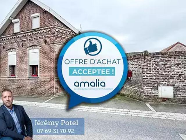 Avesnes les Aubert 59129 Achat / Vente maison 6 pièces t6 jardin terrasse