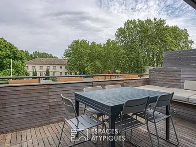 Avignon 84000 Achat / Vente maison 6 pièces t6 au dernier étage