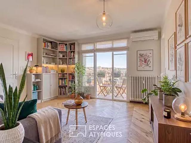 Avignon 84000 Achat / Vente appartement 4 pièces t4 au dernier étage