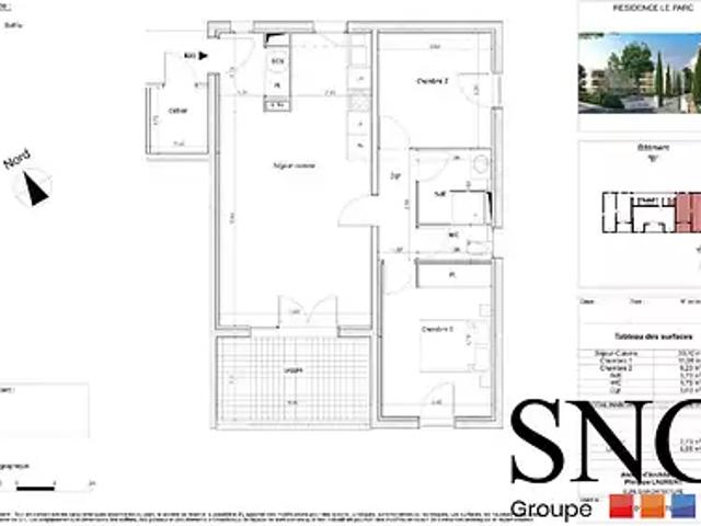 Avignon 84000 Location appartement 3 pièces t3 parking