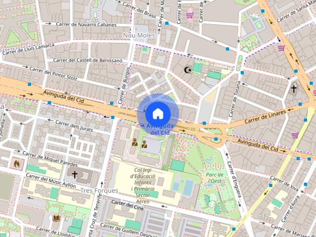 Avinguda del Cid, Valencia, Valencian Community 46018