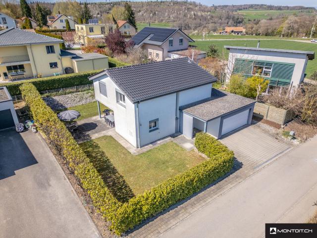 Avry sur Matran, à vendre, villa individuelle de 175 m2, terrain 573m2 | dreamo. Ch