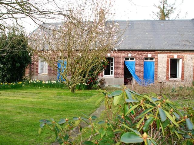 Axe FECAMP CANY: à la campagne maison de caractère en brique et