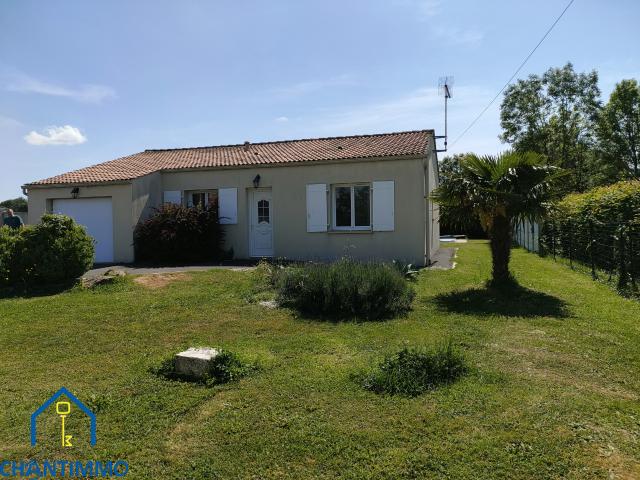 Axe Ste Hermine/Chantonnay, joli pavillon de plain pied