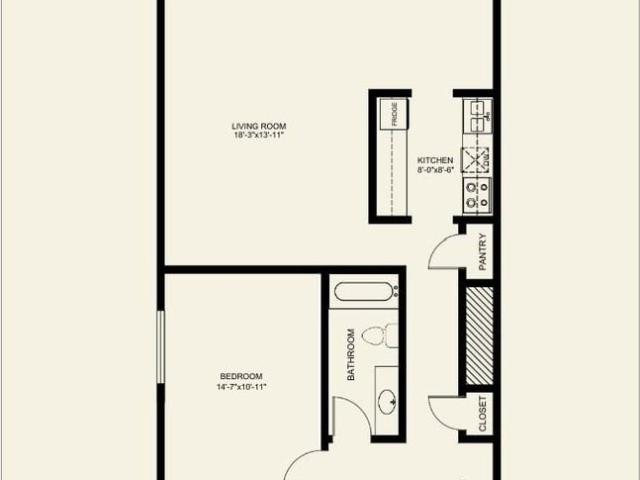 Axis Tower 1 Bedroom Apartment for Rent at 10155 116 St Nw, Edmonton, AB T5K 1W2 Oliver