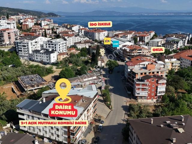 Ay Emlak Tan 2+1 Açık Mutfaklı İdo İskele Yakını Kiralık Daire