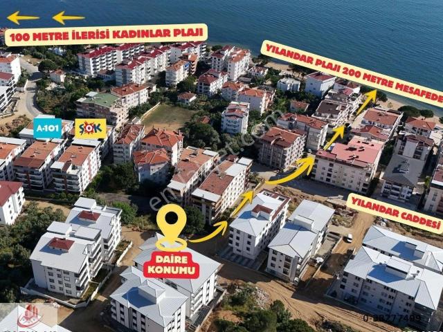 Ay Emlak'tan Denize 250 Metre Yeni Bina 2+1 Yerden Istmalı Daire
