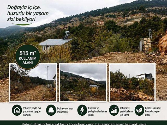 AY EMLAK'TAN GÜLEK YAYLASINDA SATILIK 515 M2 ARSA