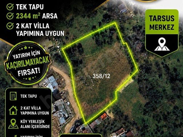 AY EMLAK'TAN KALEBURCU MAH.SATILIK VİLLA ARSASI