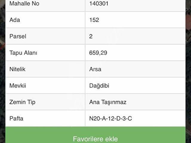AYAZ GAYRİMENKUL 656m2 İMARLI ARSA