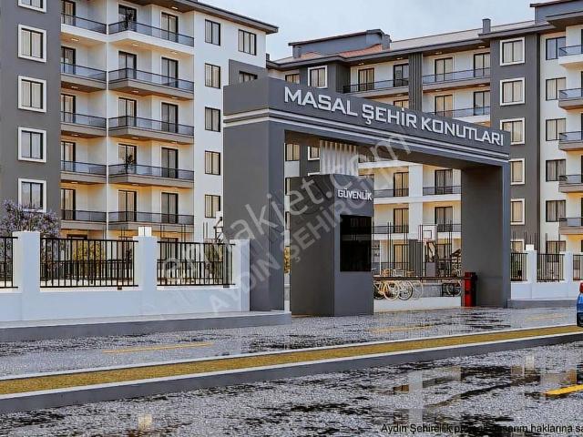 Aydın Satıyordan Mengene Mh. Masal Şehir Konutları 3+1 Lüx Daire