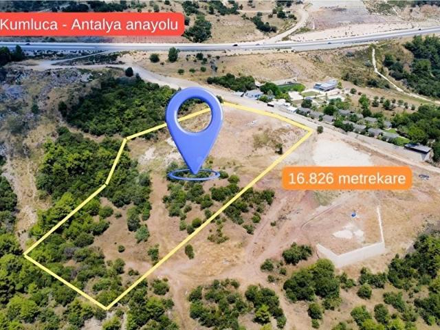 AYDOĞAN EMLAK'TAN YAZIR'da MANZARALI 16.826 m YATIRIMLIK ARAZİ