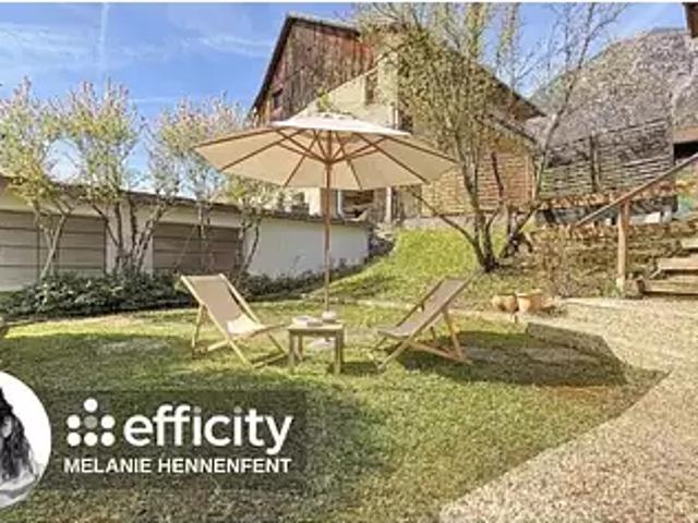 Ayse 74130 Achat / Vente maison 3 pièces t3 jardin terrasse