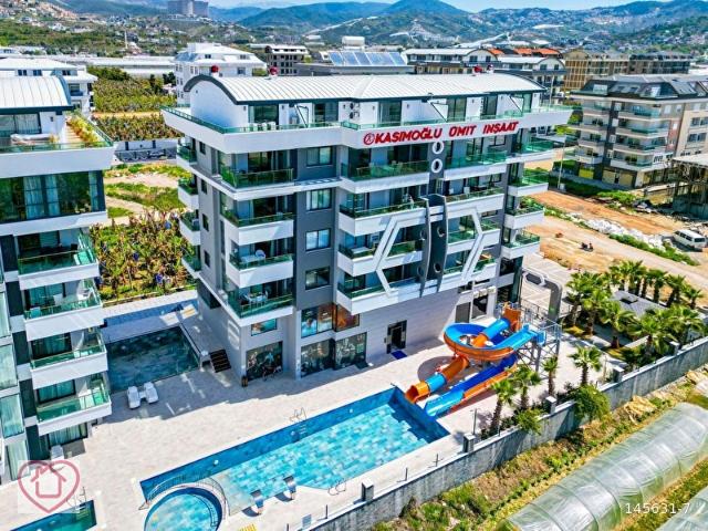 Azeroth Enesay Residenceda, Deniz ve Dağ Manzaralı, Satılık 2+1 Daire