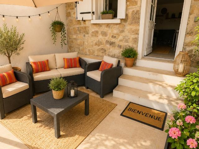 AZILONE AMPAZZA 20190 LOCATION T2 MEUBLÉ AVEC TERRASSE LIBRE DÉBUT OCTOBRE