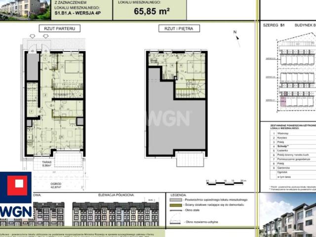 Błońska 65,85 m², Bieniewice