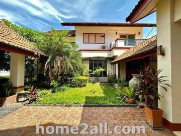 บ้านเดี่ยว 2 หลังพร้อมเฟอร์ ในหมู่บ้าน ล้านนาธารา หางดง