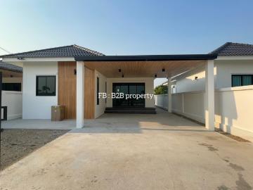 บ้านเดี่ยวชั้นเดียว 3 ห้องนอน 3 ห้องน้ำ คลังบ้าน.com