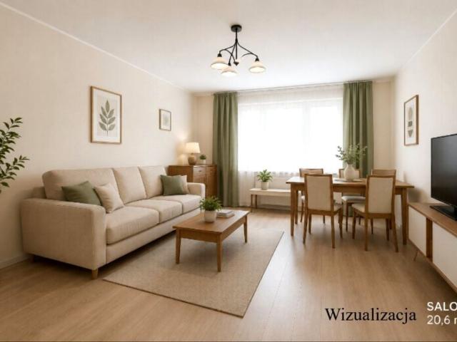 Bł. Królowej Jadwigi 45,27 m², Szczecin