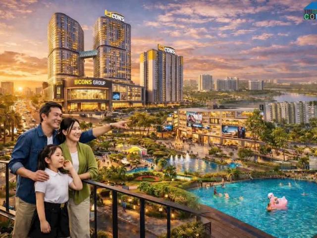 Bcons center city căn hộ kết hơp TTTM lớn nhất khu vực liên hệ tìm hiểu thông tin