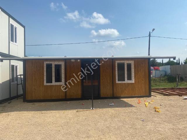 Bağ Bahçe Yaşam Konteyneri 21m2 Full Sandvic Panel Beşik Çatılı
