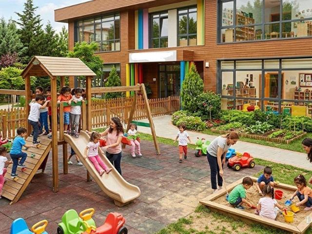 BAĞLICA'DA MERKEZİ KONUMDA VİLLA TİPİ DEVREN ANAOKULU