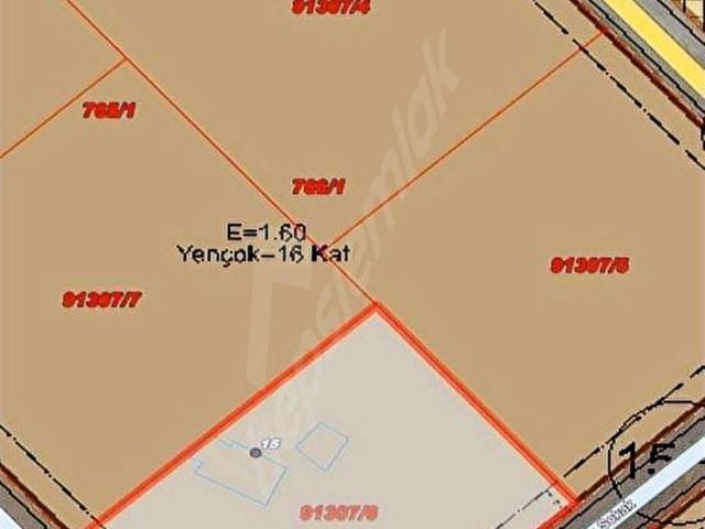 BAĞLUM DA İMARLI 1.6 EMSAL 16 KAT 193 m2 KONUT ARSASI