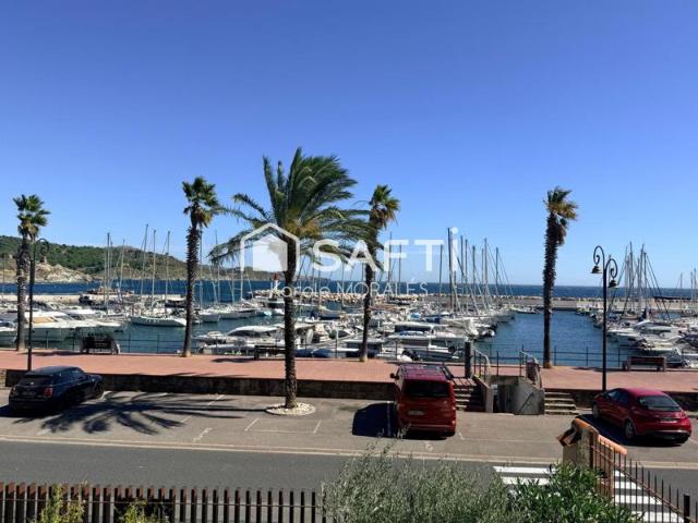 Banyuls sur mer, splendide t4,avec vue, terrasse, garage et parking, residence de standing