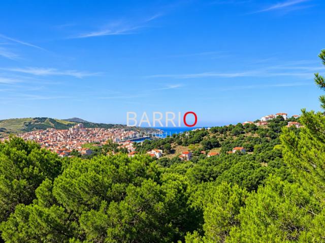 BANYULS SUR MER Villa 3 faces 145 M² habitable GARAGE et JARD