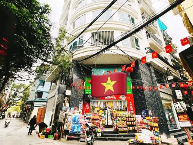 Bán 186m 8 Tầng 15m. Mặt Tiền. Hoàng Hoa Thám Ba Đình