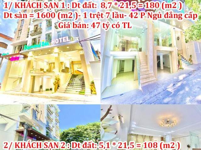 Bán 1 Trong 2 Khách Sạn TP Vũng Tàu Mới 100% Đẹp, Hiện Đại, Khu Du Lịch Biển