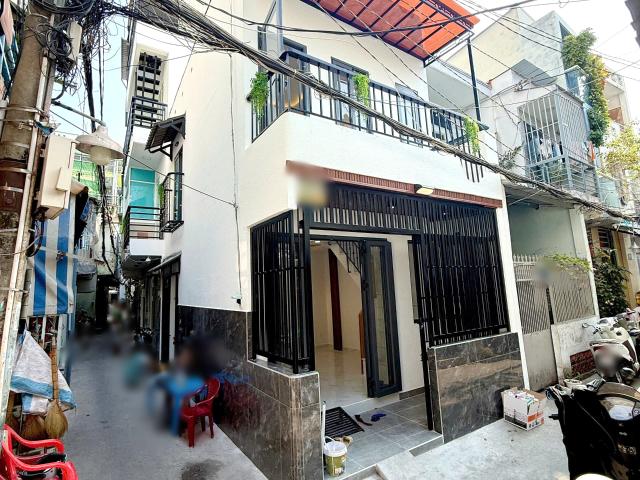Bán 2 căn nhà mới 1 sổ 181 Âu Dương Lân P. Chánh Hưng P3Q8