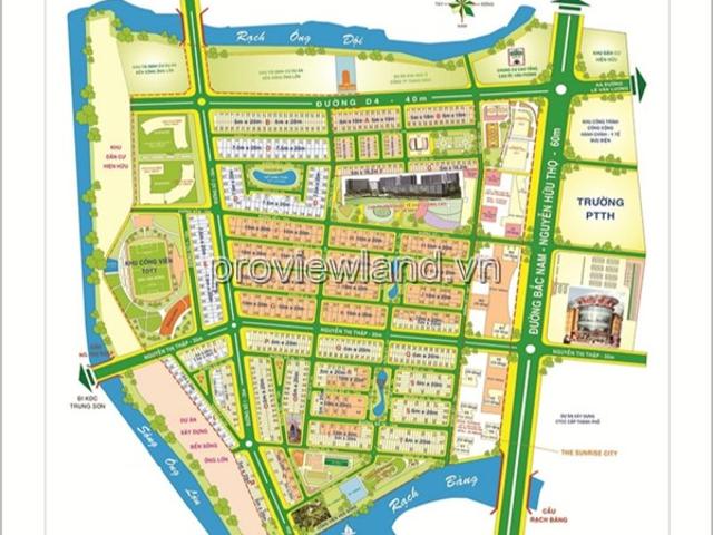 Bán 2 Lô đất liền kề góc 2 mặt tiền đường nội bộ Him Lam đối diện công viên dt 387.5m2