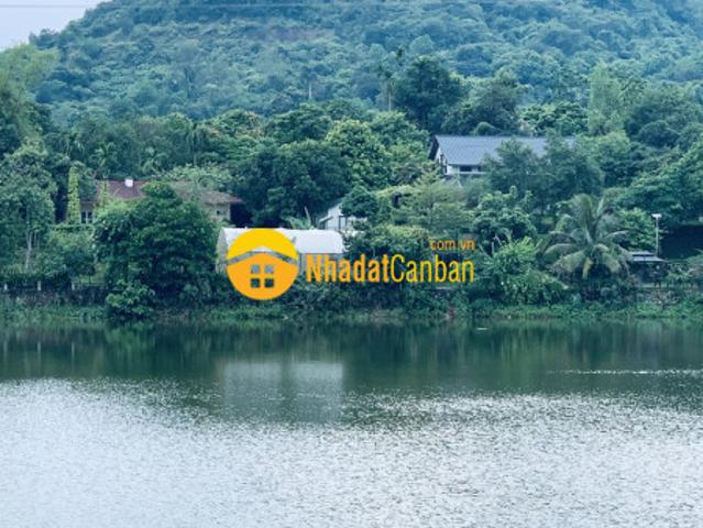 Bán cắt lỗ biệt thự ven hồ tại hoà sơn lương sơn, hb dt 1500m