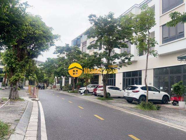 Bán căn nhà 4 tầng mặt phố bùi viện, ecopark hải dương, 125.88m2, mt 6m, vị trí đẹp