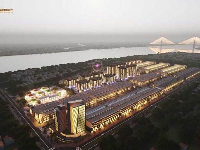 Bán căn nhà phố cồn khương diamond city, ninh kiều. TP.cần thơ có hẻm 4m bên cạnh